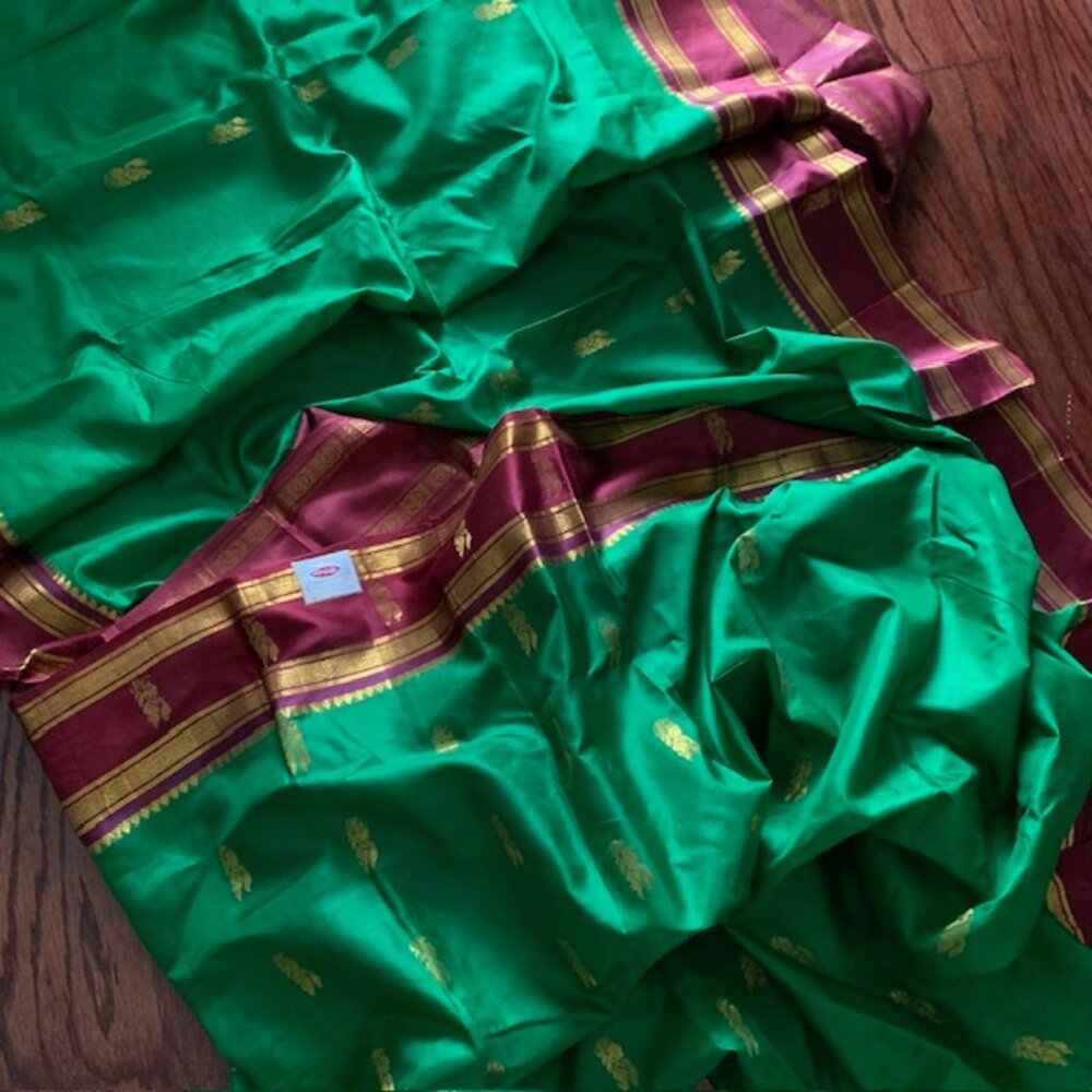 Silk Sari Fabric